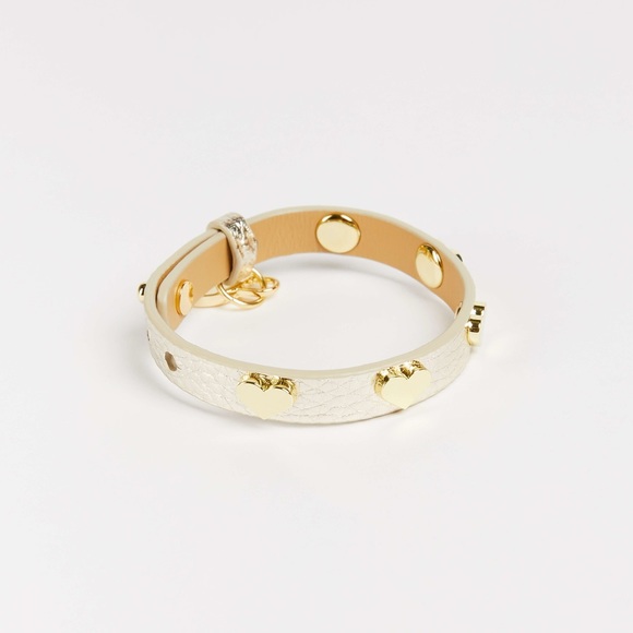 🖤 Ted Baker, Heeva Heart Detail Leather Bracelet - Picture 11 of 13